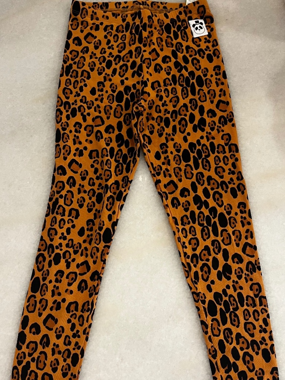 Mini Rodini Leopard Print Leggings 8-9Y (EU 128/134)